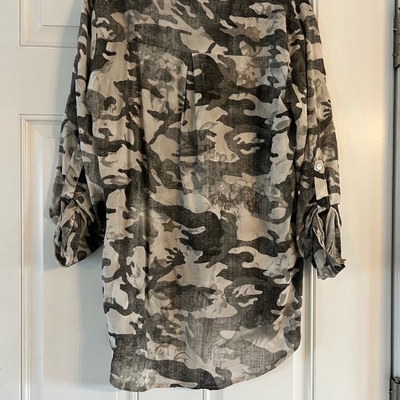 Tempo Paris Medium cotton Camouflage with Sequins - Picture 2 of 4